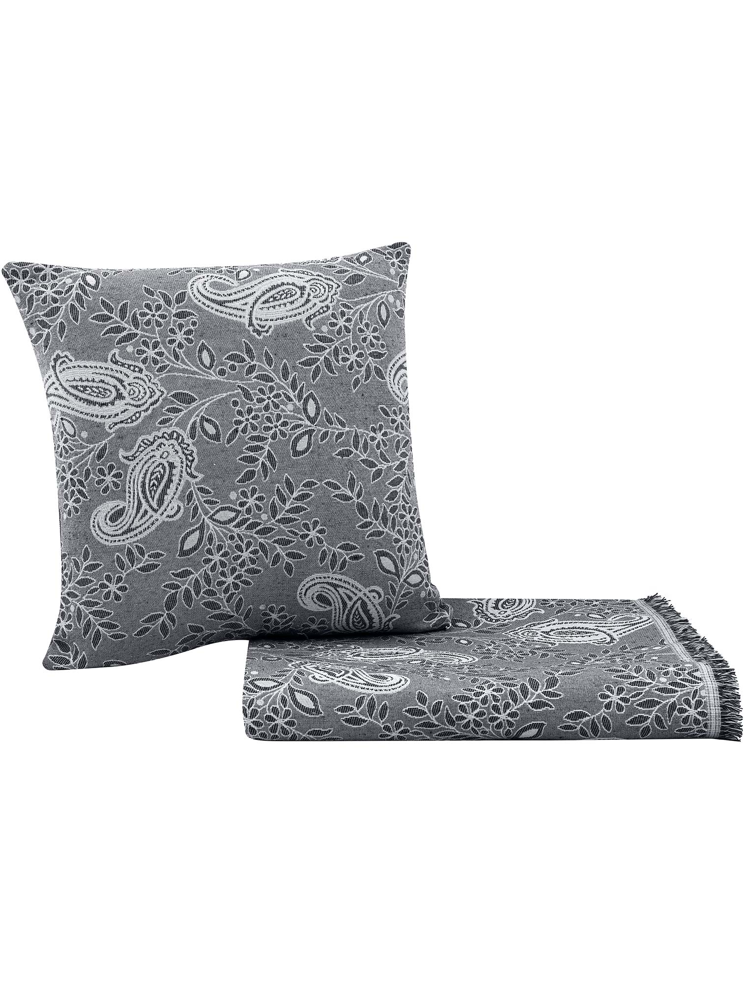 Διακοσμητικό Μαξιλάρι PAISLEY GREY