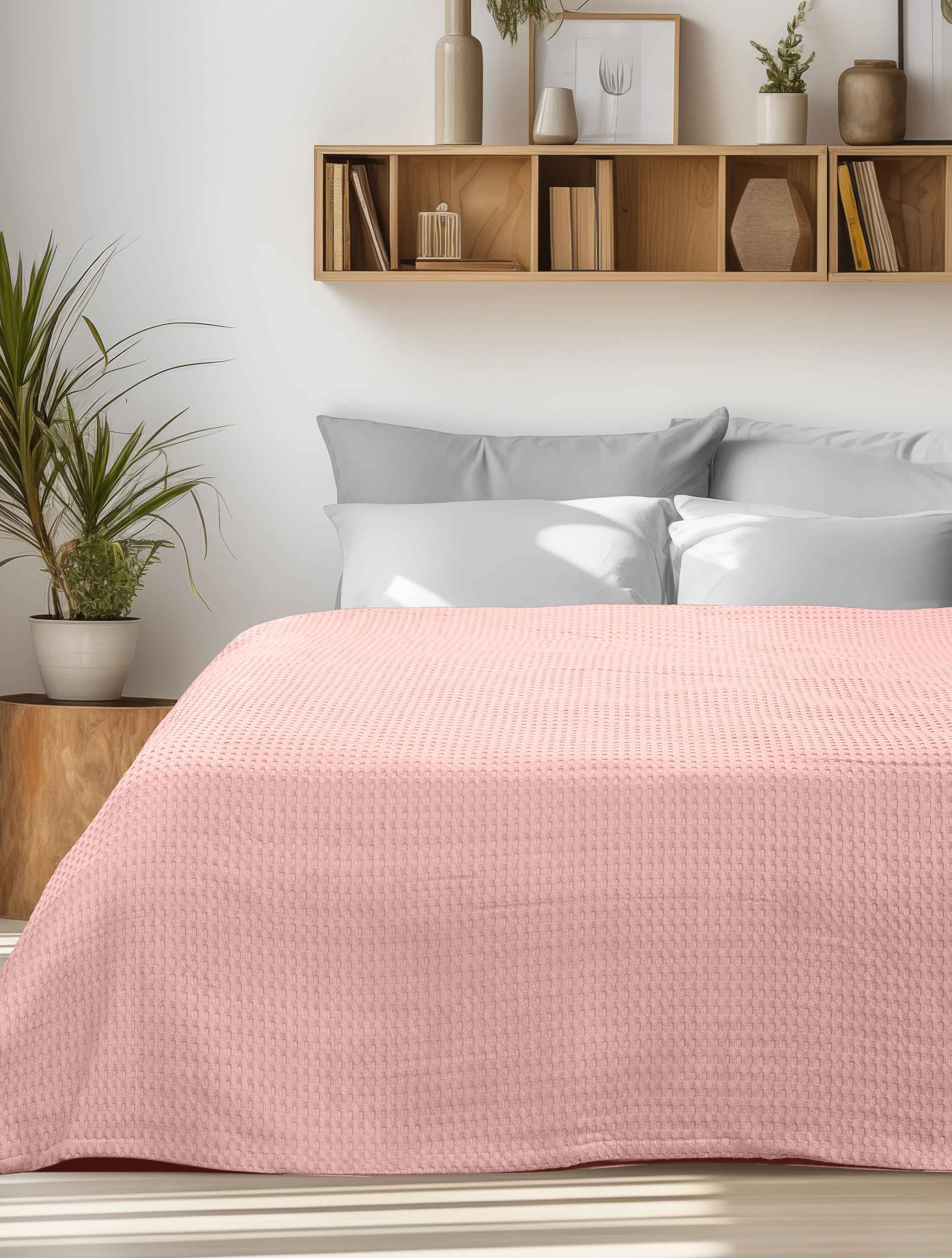 Κουβέρτα Πικέ PIKONA PINK από την εταιρεία Madi