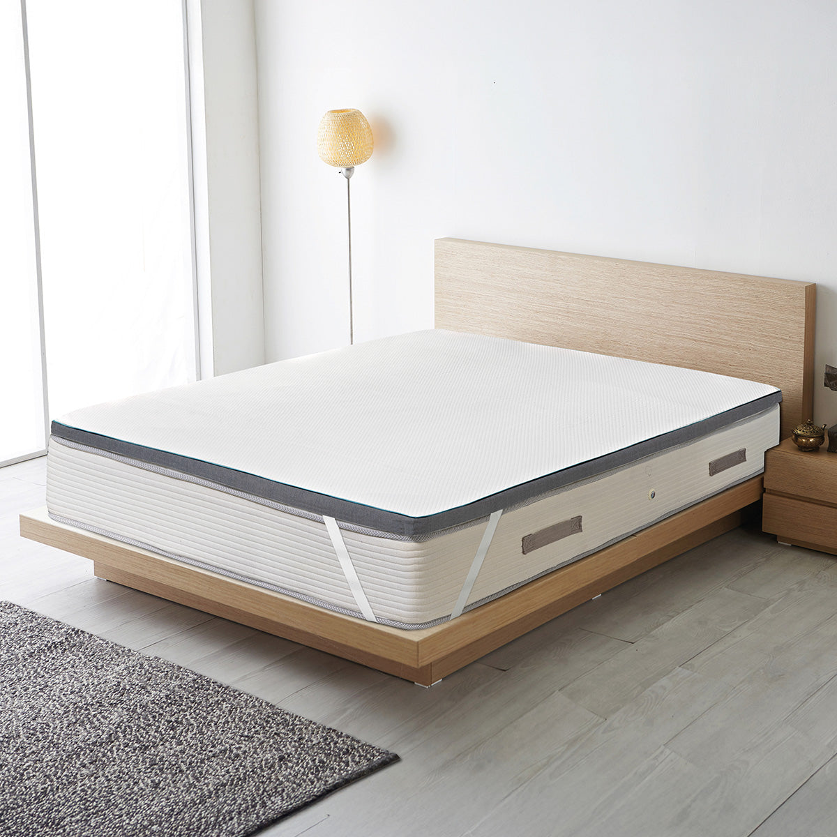 Ανώστρωμα Gel Memory Foam Relief Plus Art 4700 140x200 Λευκό από την εταιρεία Beauty Home
