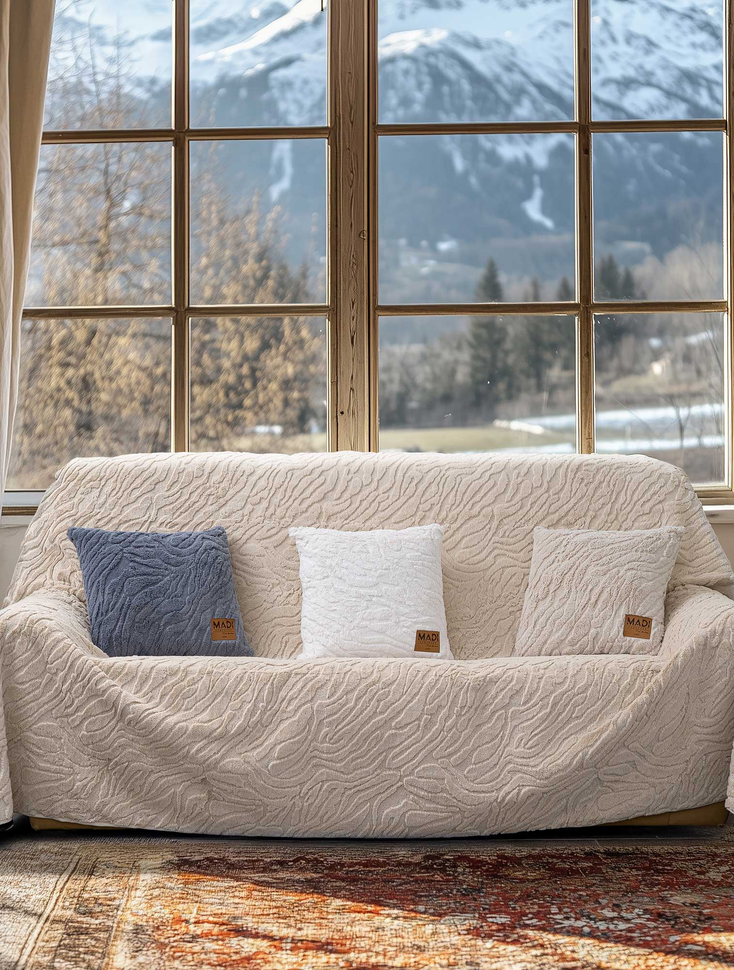 Ριχτάρι SERANI BEIGE από την εταιρεία Madi