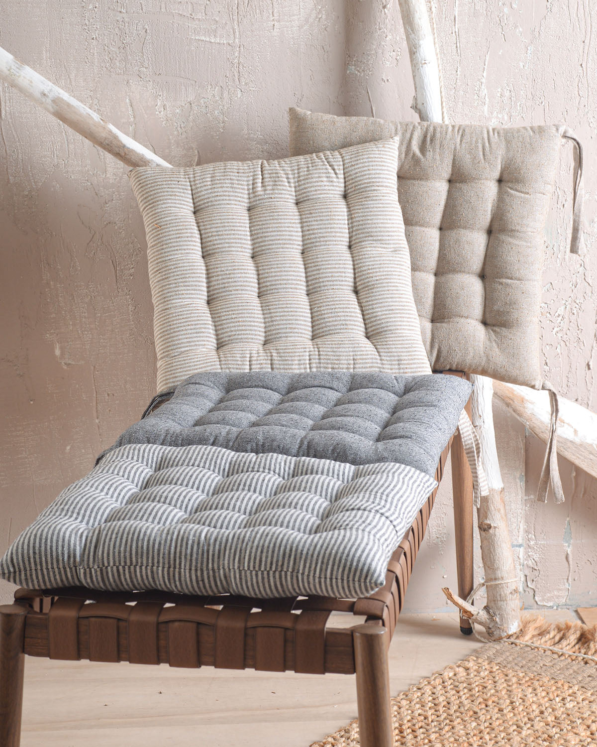 TRYPE ΡΙΓΕ Μπεζ - Μαξιλάρι ΚΑΡΕΚΛΑΣ από την εταιρεία Rythmos Home