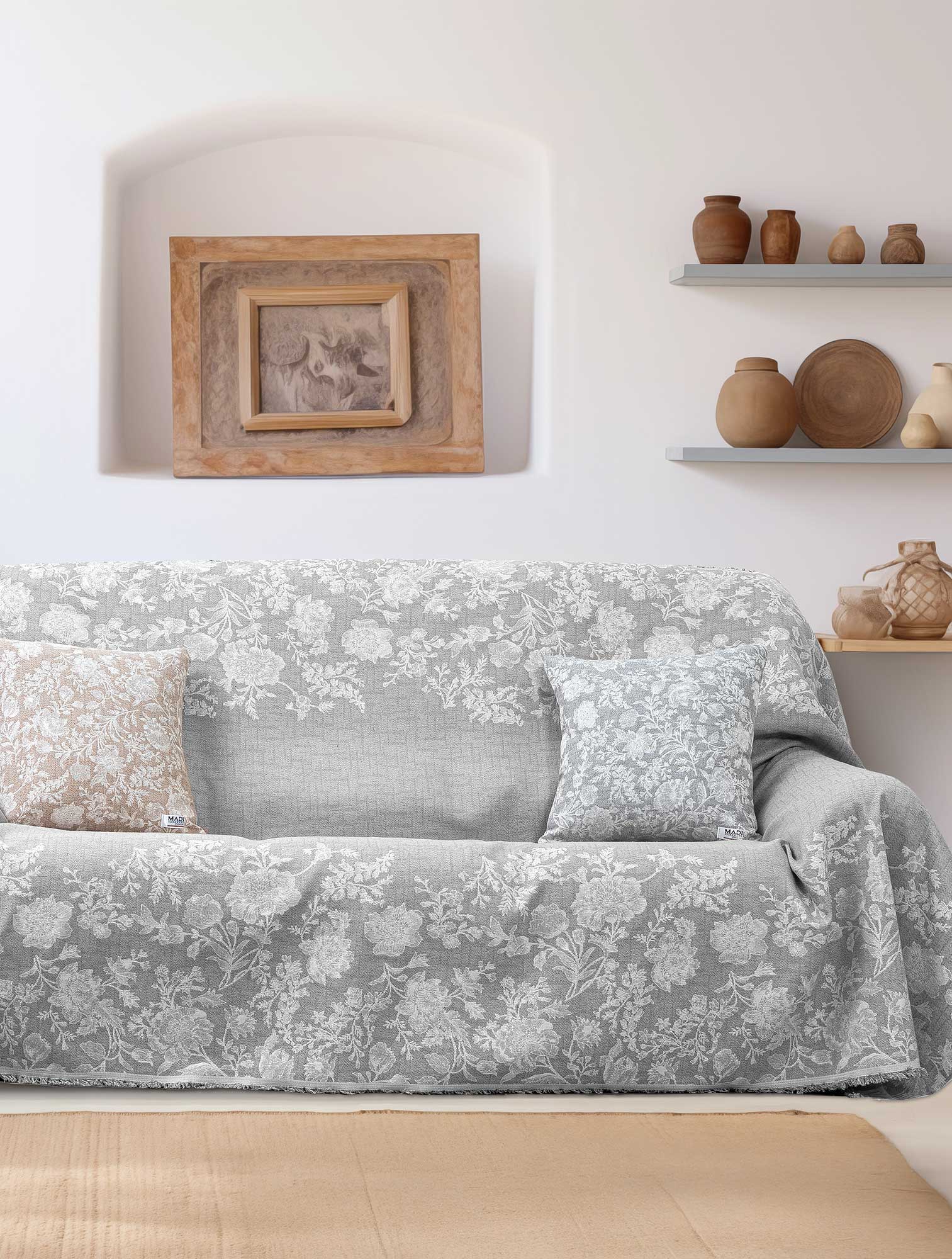 Ριχτάρι WARMORA GREY από την εταιρεία Madi