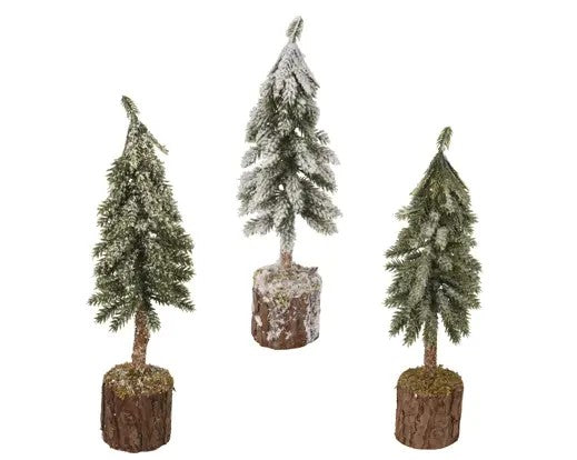 Mίνι Έλατο Χιονισμένο 7 x 26 CM Τυχαία επιλογή
