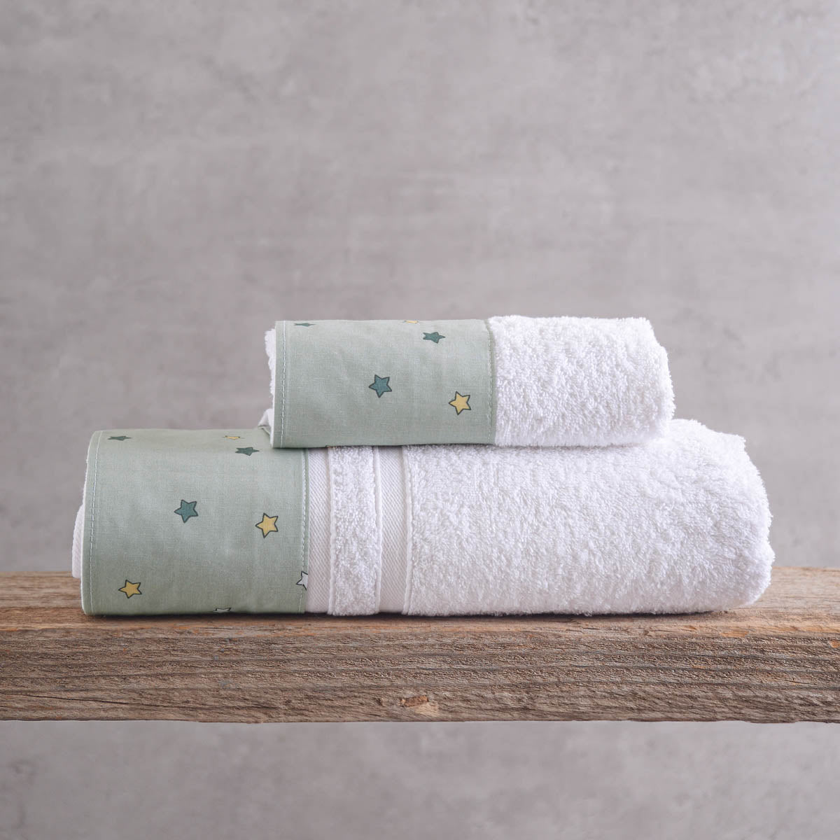 BLAZE Πράσινο - Σετ πετσέτες 2 τεμ. από την εταιρεία Rythmos Home
