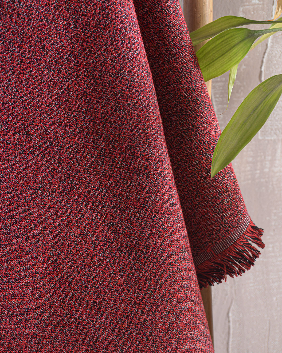 CADENZA Μπορντό - Μαξιλαροθήκη 40 x 40 Μπορντό 40 x 40 από την εταιρεία Rythmos Home