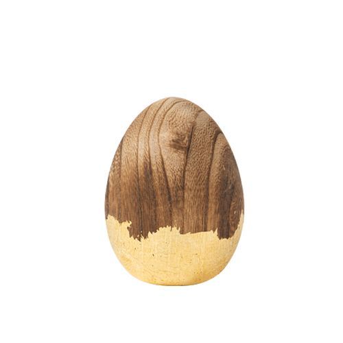 Διακοσμητικό Ξύλινο Αυγό 6,9 x 5,1 CM