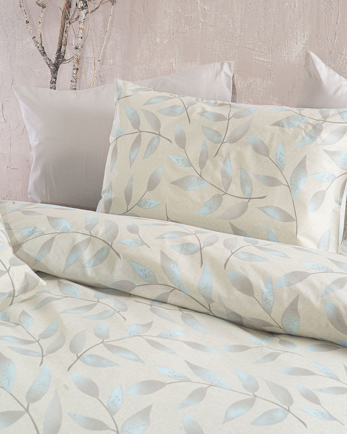 DEMETRA Μπεζ - Ζεύγος μαξιλαροθήκες Next από την εταιρεία Rythmos Home