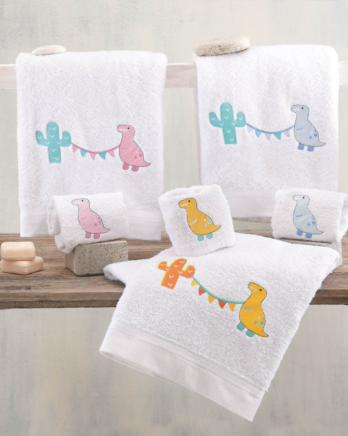 DIEGO Σιέλ - Σετ πετσέτες παιδικές 2 τεμ. από την εταιρεία Rythmos Home