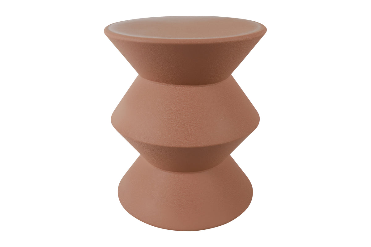 Τραπέζι βοηθ.μεταλ.terracotta 37,5X45