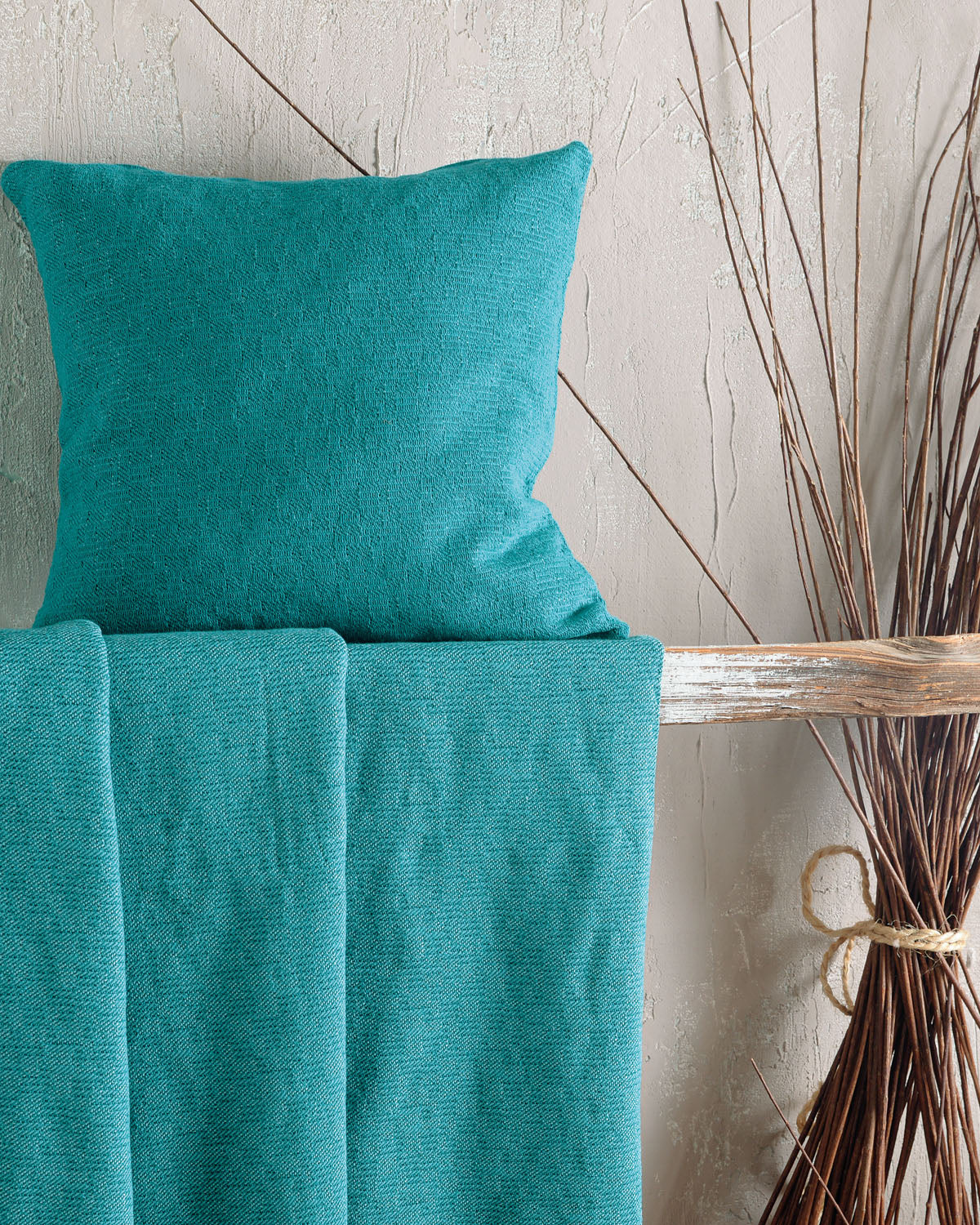 ERMIS Μπλε - Μαξιλαροθήκη από την εταιρεία Rythmos Home