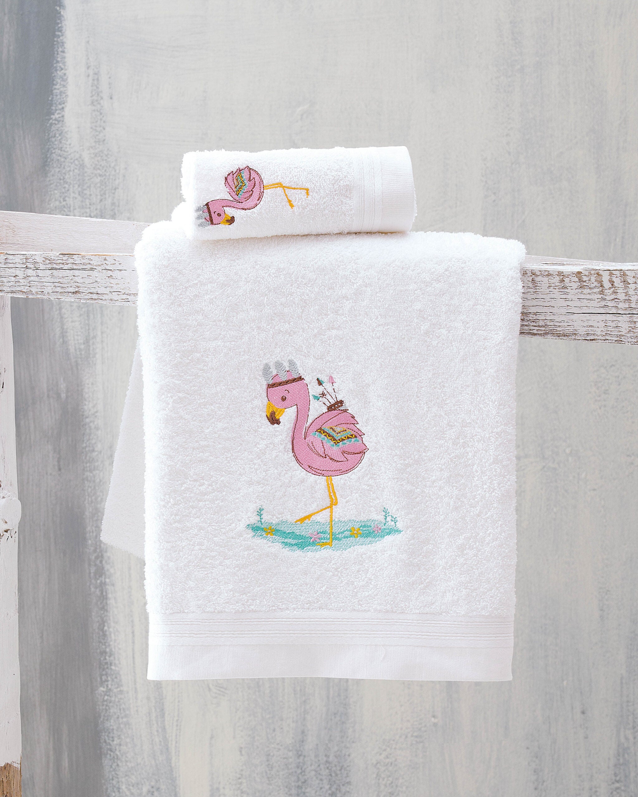 FLAMIGO - Σετ πετσέτες παιδικές 2 τεμ. από την εταιρεία Rythmos Home