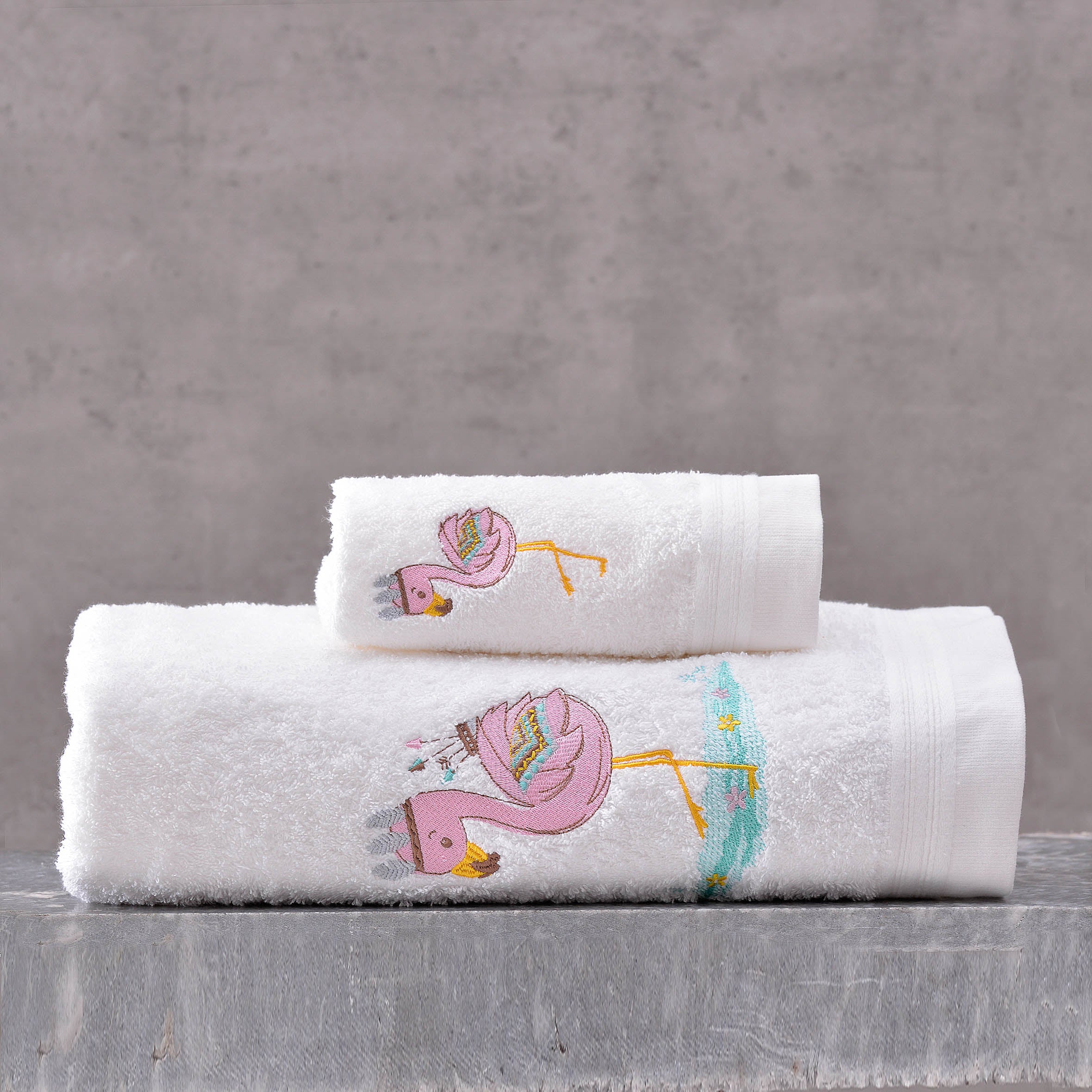 FLAMIGO - Σετ πετσέτες παιδικές 2 τεμ. από την εταιρεία Rythmos Home