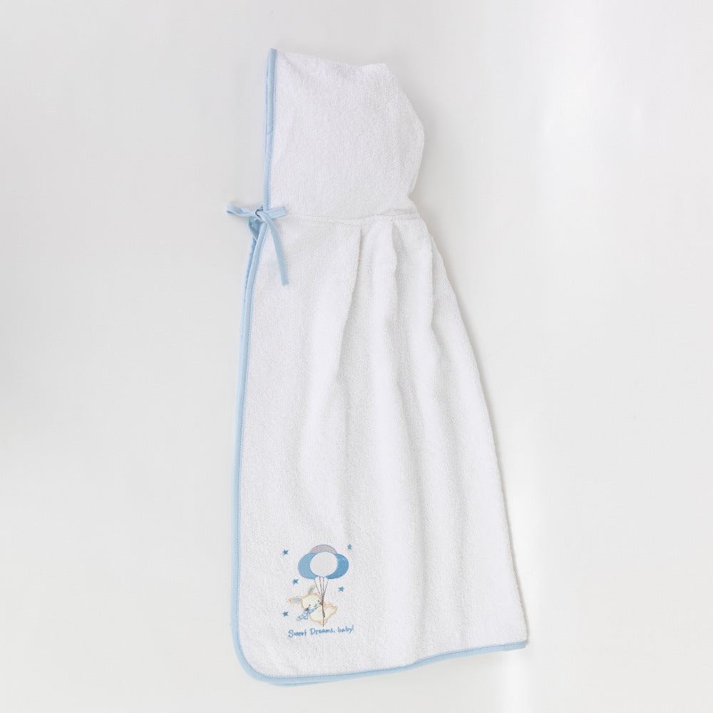 Κάπα Βρεφική Sweet Dreams Baby One size Λευκό-Σιέλ από την εταιρεία Borea Home Textiles