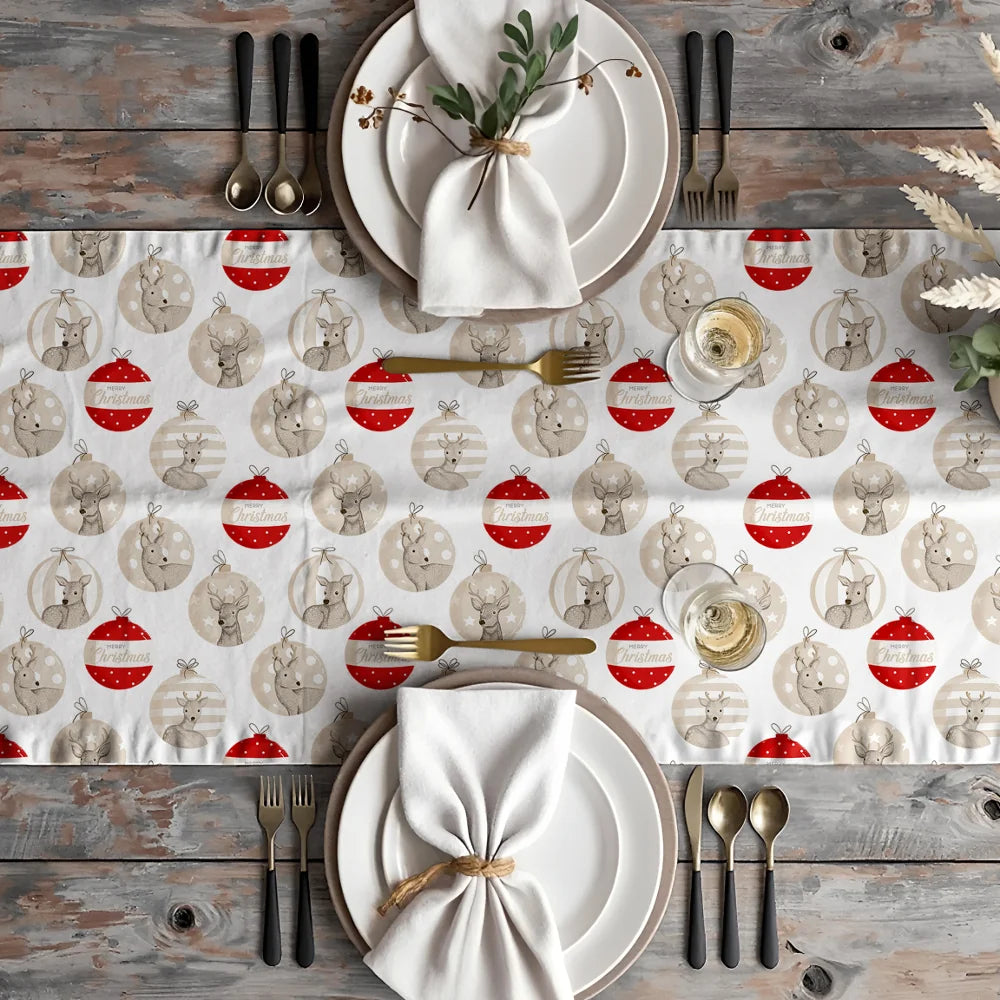 Καρέ Χριστουγεννιάτικο Merry Christmas από την εταιρεία Borea Home Textiles