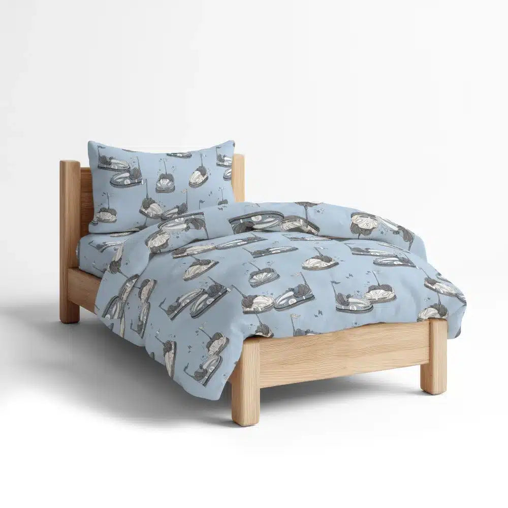Κουβερλί Σετ Bumping Cars Moνό από την εταιρεία Borea Home Textiles