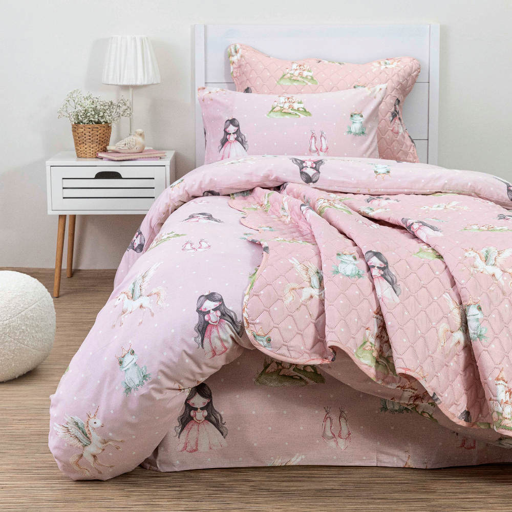 Κουβερλί Σετ Emeralda Μονό από την εταιρεία Borea Home Textiles