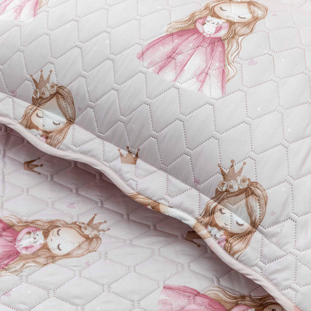 Κουβερλί Σετ Little Queen Μονό από την εταιρεία Borea Home Textiles