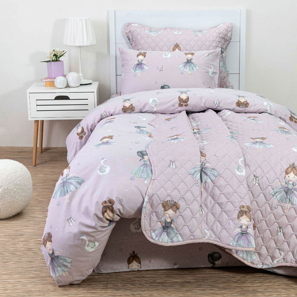 Κουβερλί Σετ Odette Μονό από την εταιρεία Borea Home Textiles