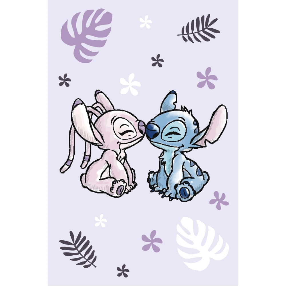 Κουβέρτα Fleece Stitch & Angel από την εταιρεία Borea Home Textiles