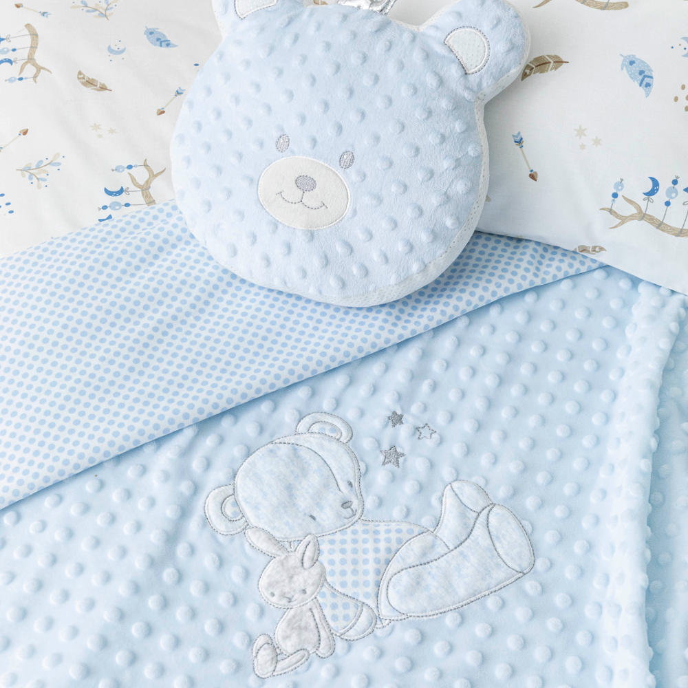 Κουβέρτα Κούνιας Buddies από την εταιρεία Borea Home Textiles