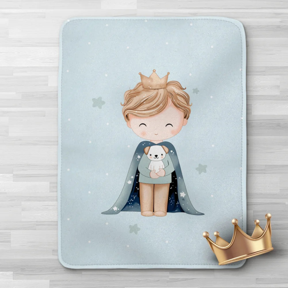 Κουβέρτα Κούνιας Little King από την εταιρεία Borea Home Textiles