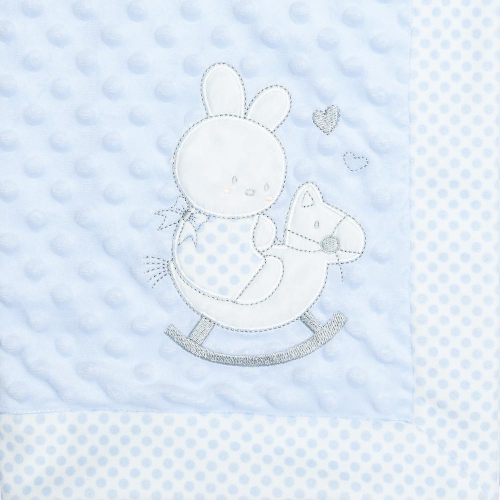 Κουβέρτα Κούνιας Rocking Rabbit από την εταιρεία Borea Home Textiles