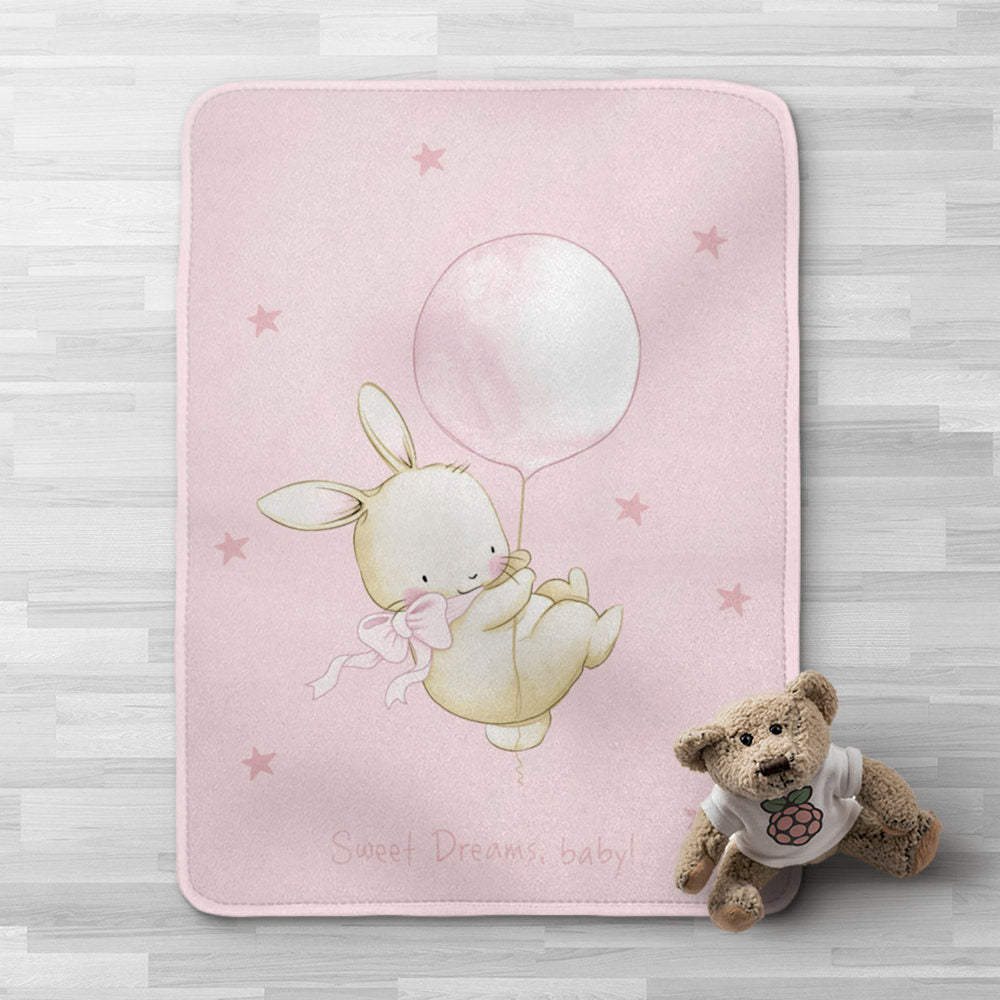 Κουβέρτα Κούνιας Sweet Dreams Baby Ροζ από την εταιρεία Borea Home Textiles
