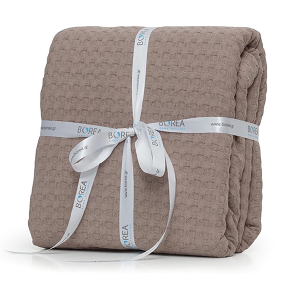 Κουβέρτα Πικέ Marcella Μονή από την εταιρεία Borea Home Textiles
