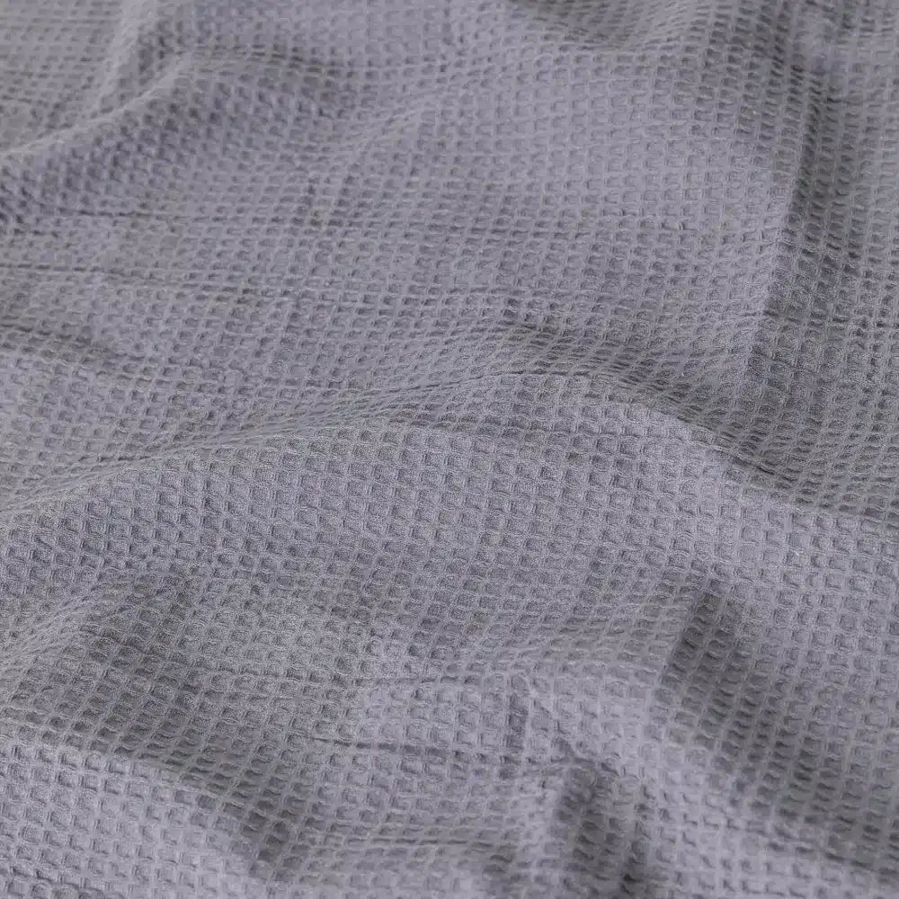Κουβέρτα Πικέ Waffle Μονή Γκρι 160 x 260 cm ΜΟΝΟ από την εταιρεία Borea Home Textiles