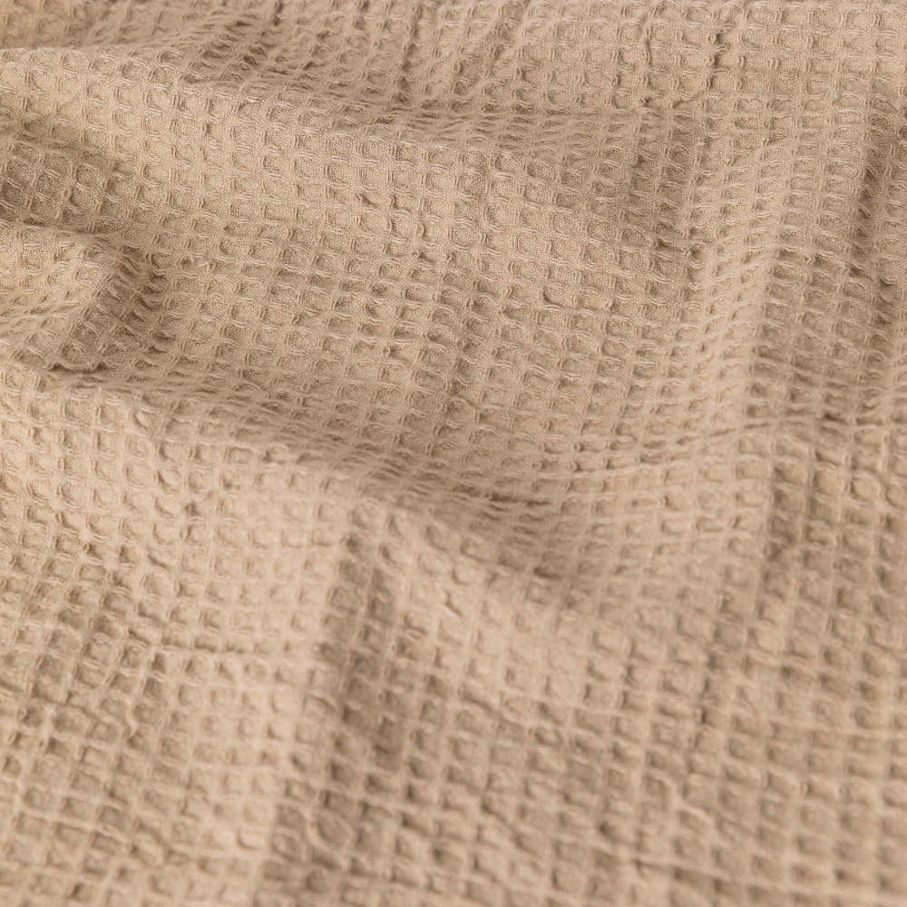 Κουβέρτα Πικέ Waffle Μονή Μπεζ 160 x 260 cm ΜΟΝΟ από την εταιρεία Borea Home Textiles