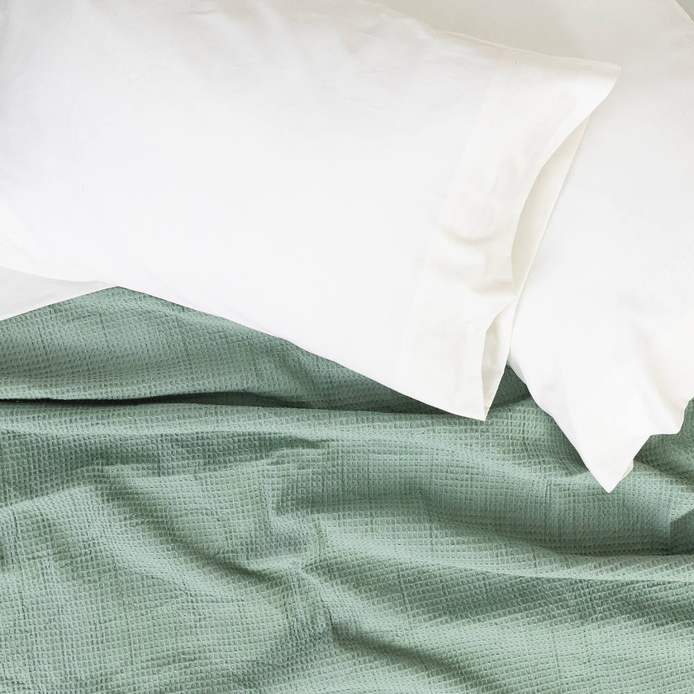 Κουβέρτα Πικέ Waffle Μονή από την εταιρεία Borea Home Textiles