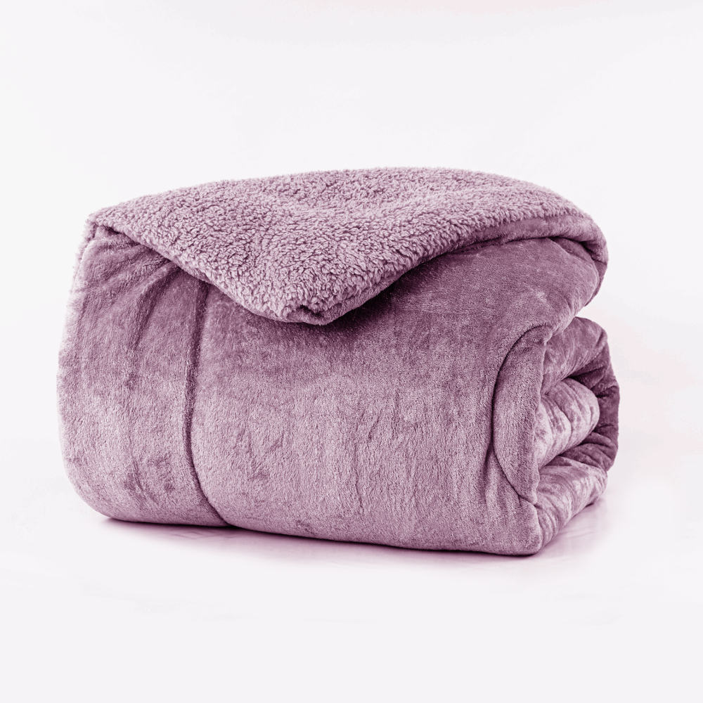 Κουβερτοπάπλωμα Cozy Μονό Λιλά 160 x 220 cm ΜΟΝΟ από την εταιρεία Borea Home Textiles