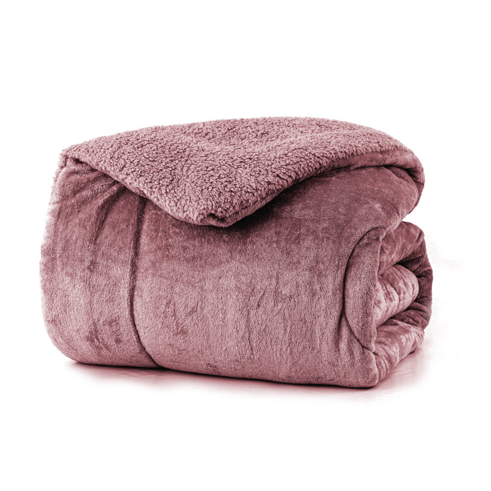 Κουβερτοπάπλωμα Cozy Μονό Ροζέ 160 x 220 cm ΜΟΝΟ από την εταιρεία Borea Home Textiles