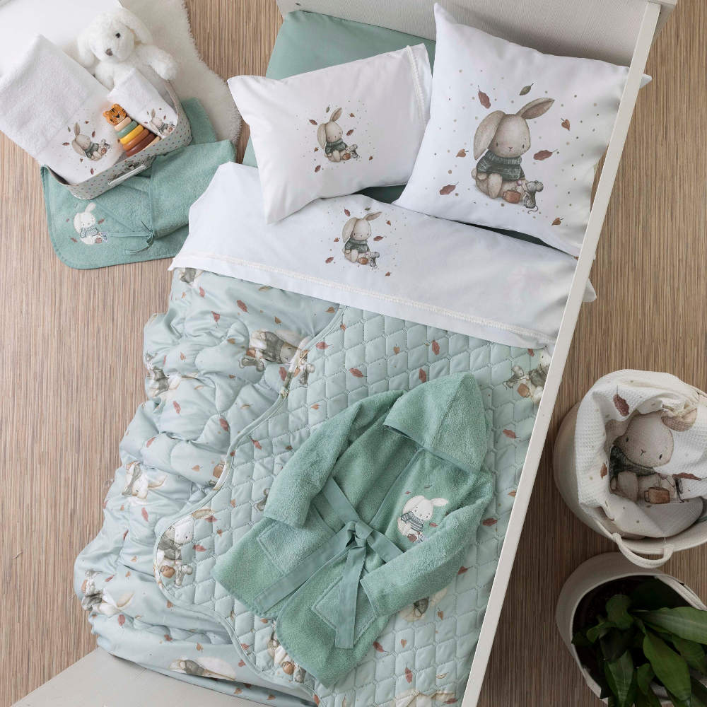 Μαξιλάρι Διακοσμητικό Printed Λαγουδάκι από την εταιρεία Borea Home Textiles