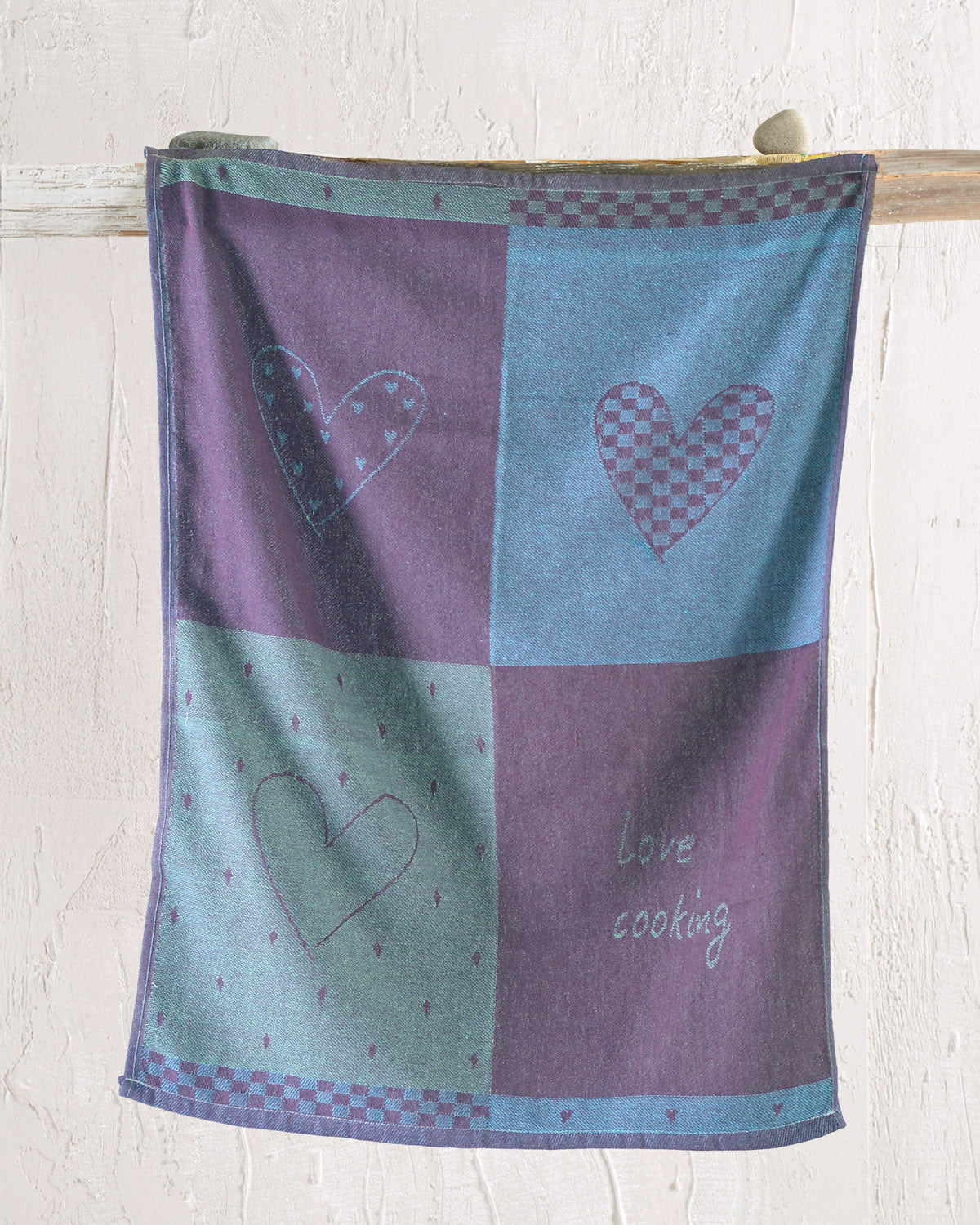 LOVE COOKING Μπλε - Πετσέτα κουζίνας 50 x 70 50 x 70 από την εταιρεία Rythmos Home