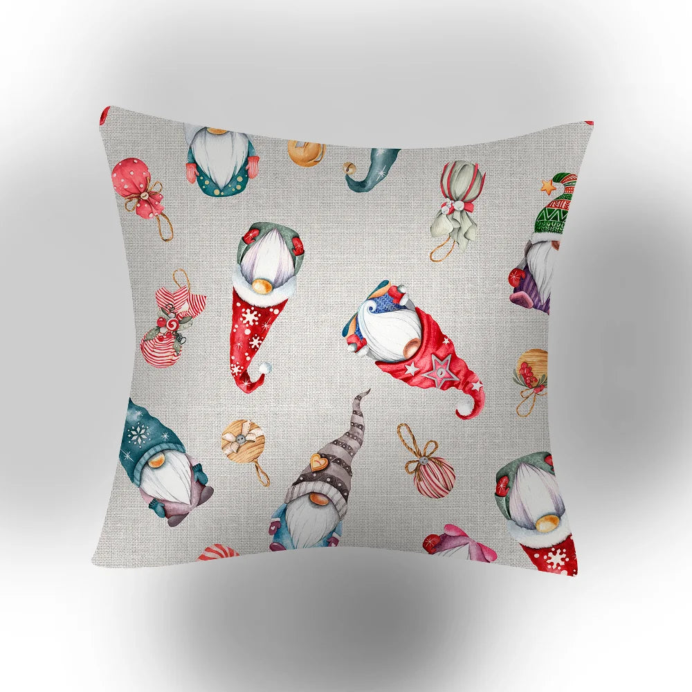 Μαξιλάρι Διακοσμητικό Χριστουγεννιάτικο Gnomos από την εταιρεία Borea Home Textiles