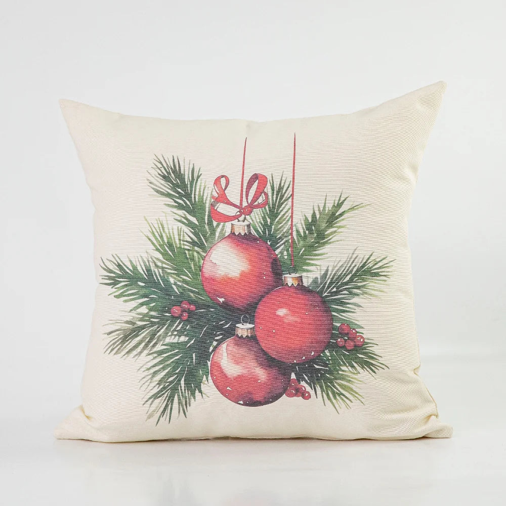 Μαξιλάρι Διακοσμητικό Χριστουγεννιάτικο Printed Σχέδιο 103 από την εταιρεία Borea Home Textiles