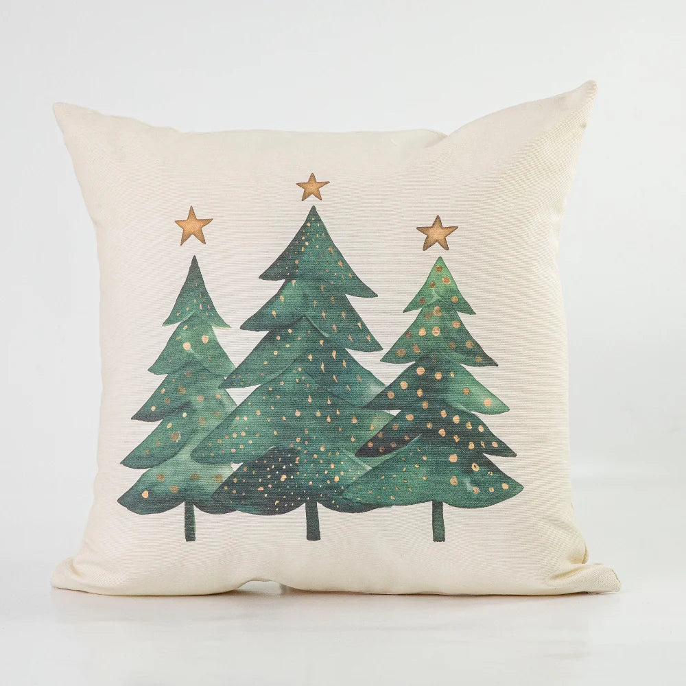 Μαξιλάρι Διακοσμητικό Χριστουγεννιάτικο Printed Σχέδιο 108 από την εταιρεία Borea Home Textiles