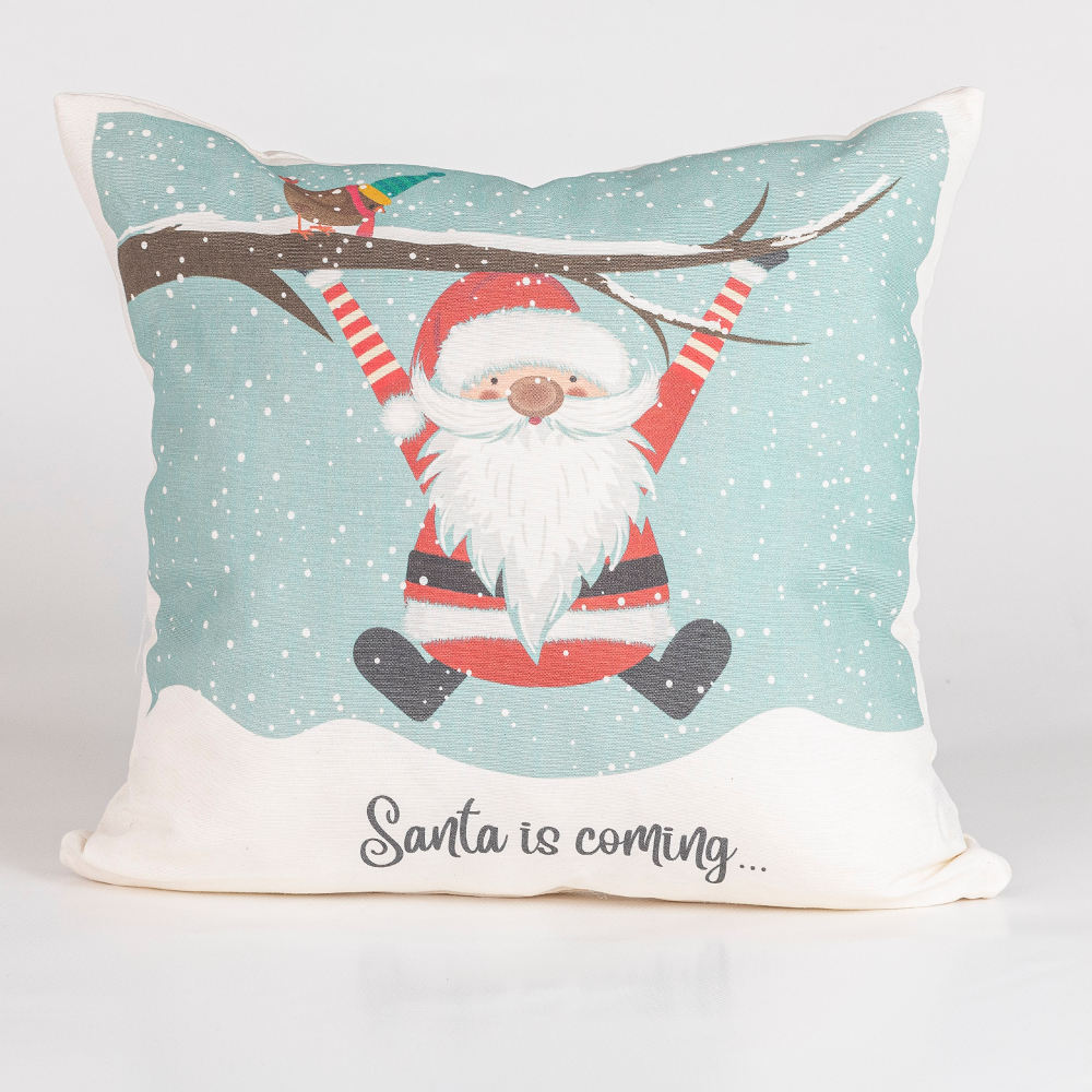 Μαξιλάρι Διακοσμητικό Χριστουγεννιάτικο Printed Σχέδιο 118 από την εταιρεία Borea Home Textiles