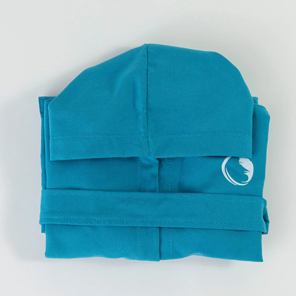 Μπουρνούζι Εφηβικό Με Κουκούλα Torpedo Τυρκουάζ από την εταιρεία Borea Home Textiles