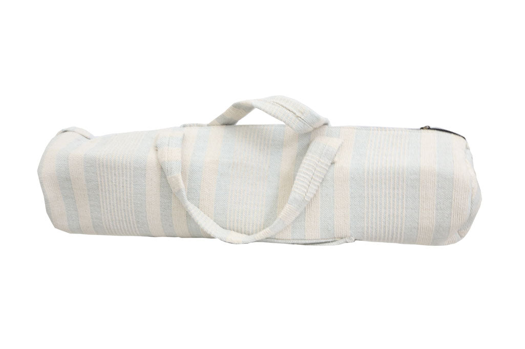 Τσάντα Γυμναστικής Yoga Mat Bag Grey and White (15x15x68) Soulworks 0610006 από την εταιρεία SOULWORKS