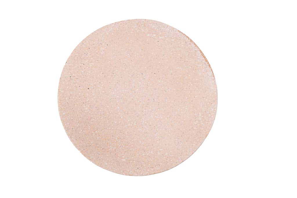 Σκαμπό Biella Terazzo Pink White (35x35x44) Soulworks 0800002 από την εταιρεία SOULWORKS