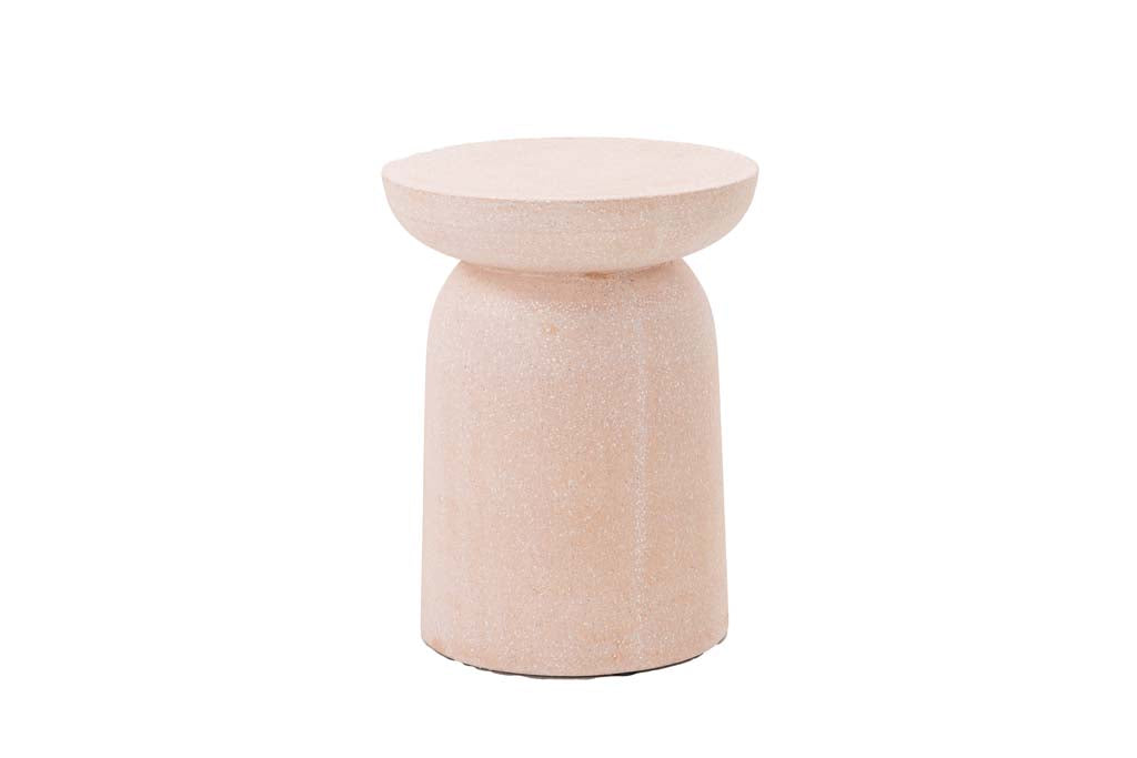 Σκαμπό Rieti Terazzo Pink White (35x35x45) Soulworks 0800008 από την εταιρεία SOULWORKS