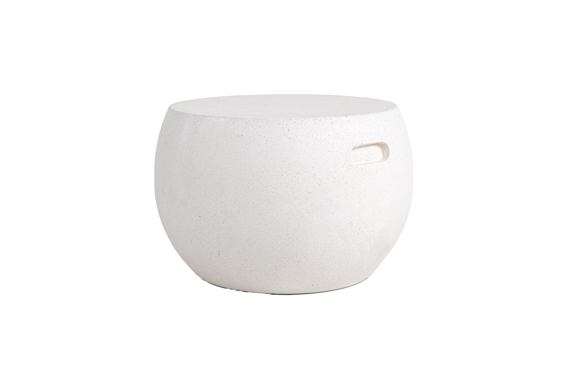 Τραπέζι Καθιστικού Rieti Terazzo White Round (44x44x34) Soulworks 0800047 από την εταιρεία SOULWORKS