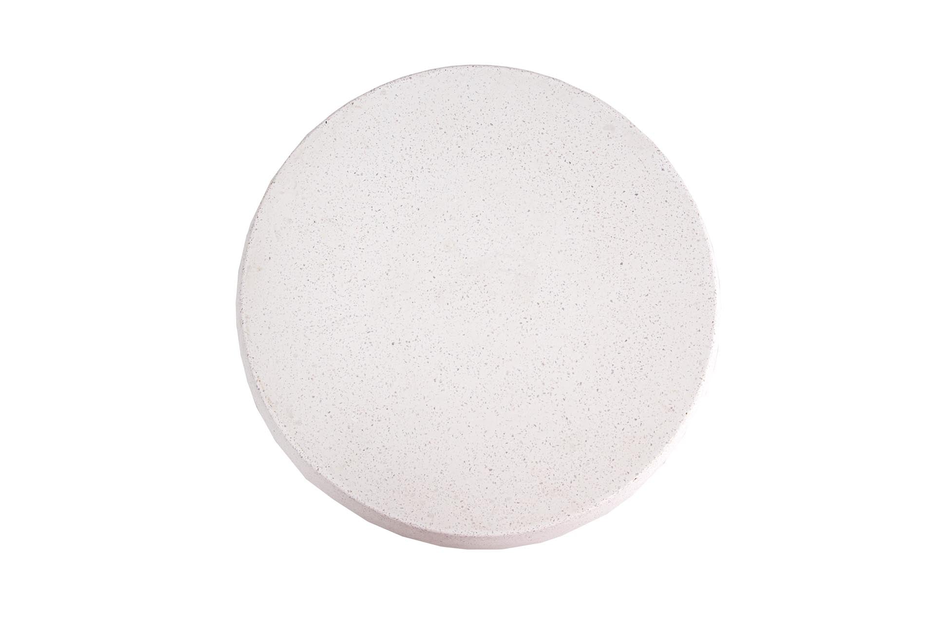 Τραπέζι Καθιστικού Rieti Terazzo White Round (44x44x34) Soulworks 0800047 από την εταιρεία SOULWORKS