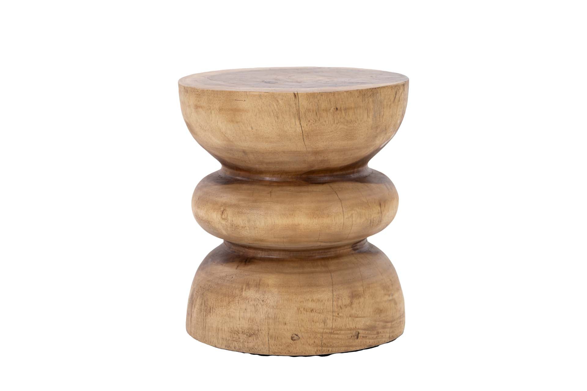 Σκαμπό Najib Natural (40x40x45) Soulworks 0900008