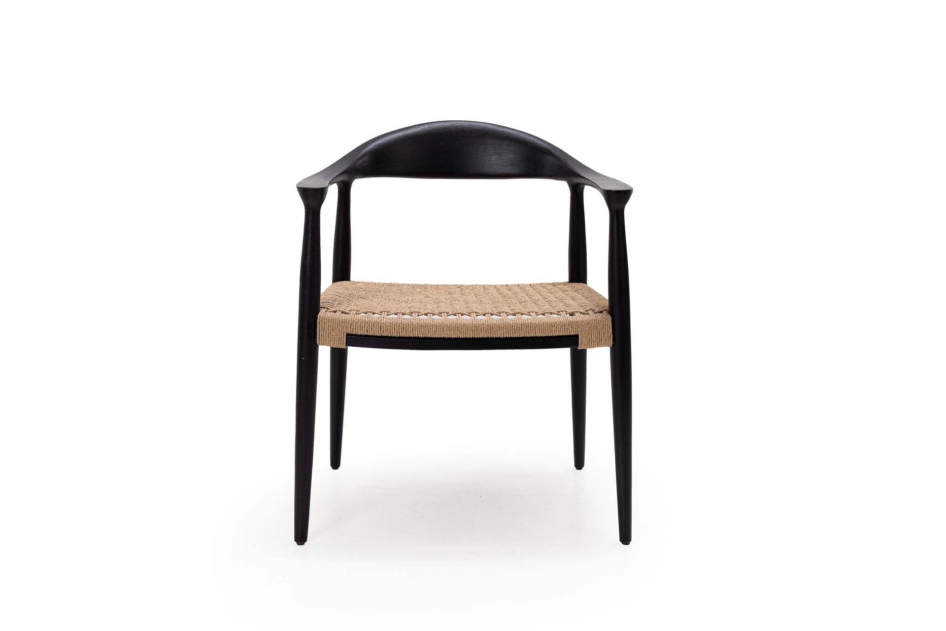 Καρέκλα Τραπεζαρίας με μπράτσα Kels Black (63x53x76) Soulworks 0940006 από την εταιρεία SOULWORKS