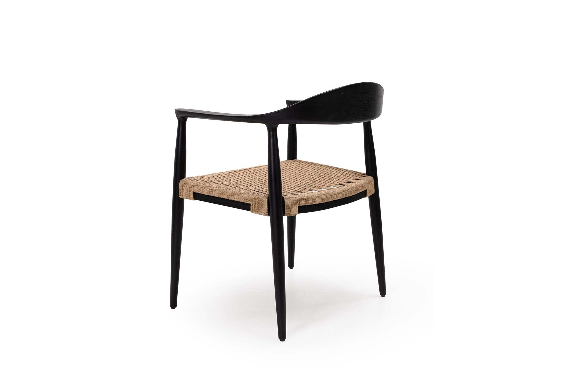Καρέκλα Τραπεζαρίας με μπράτσα Kels Black (63x53x76) Soulworks 0940006 από την εταιρεία SOULWORKS