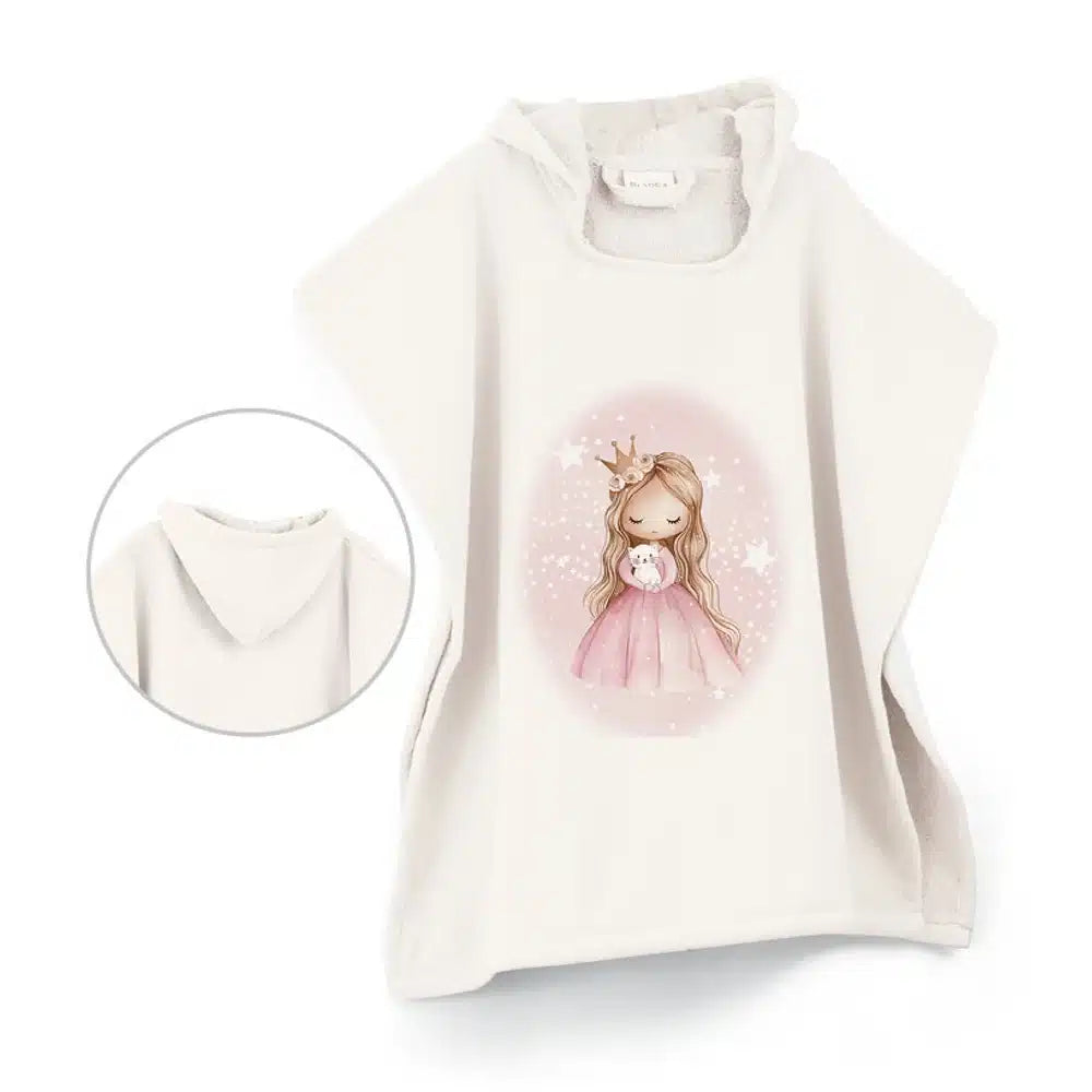 Παιδικό Πόντσο Θαλάσσης Little Queen από την εταιρεία Borea Home Textiles