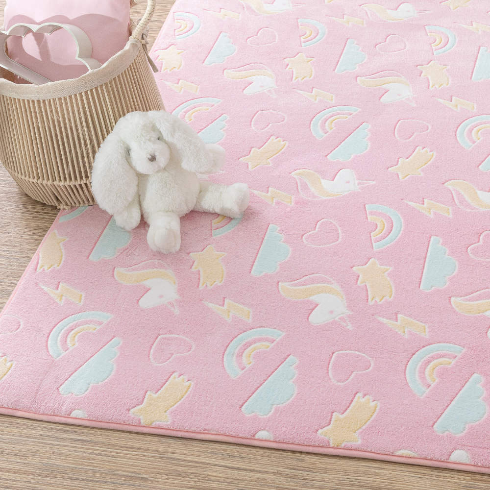 Παιδικό Χαλί Unicorn Ορθογώνιο από την εταιρεία Borea Home Textiles